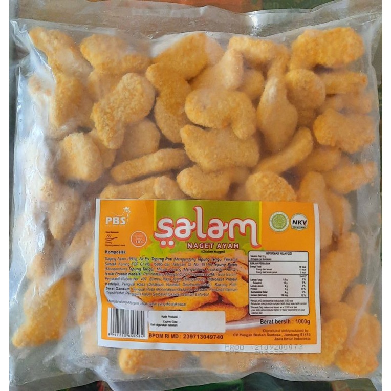 

Promo !! Salam Naget Ayam 1kg