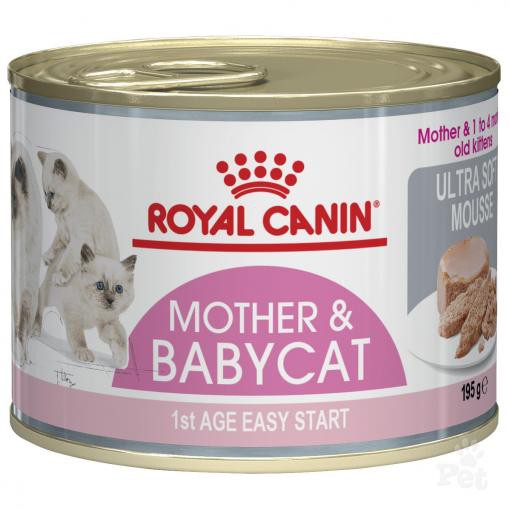 royal canin mother and baby cat wet food 195gr 195 gram makanan kucing basah