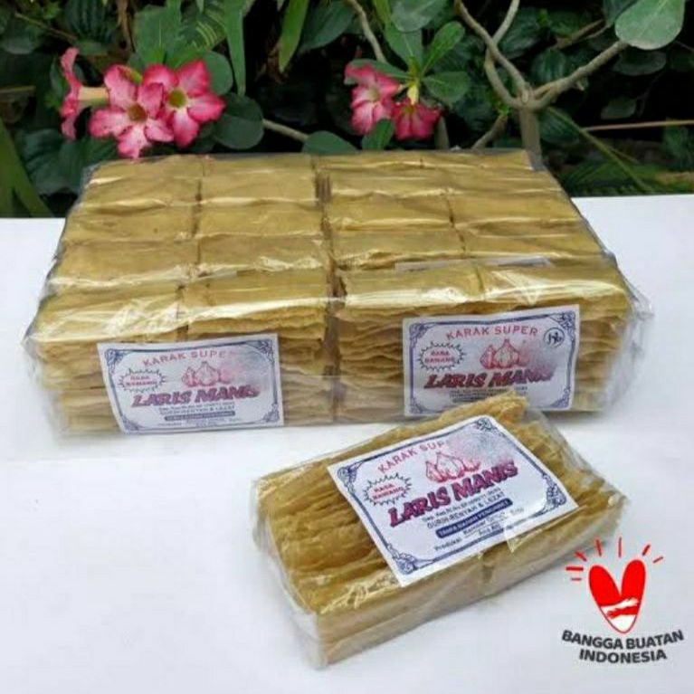 

Kerupuk Karak Mentah Cap Laris Manis