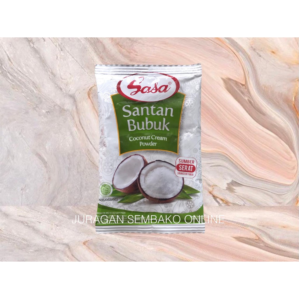 (JSO) Santan Bubuk SASA 20gr / Santan Instant / Santan Bubuk