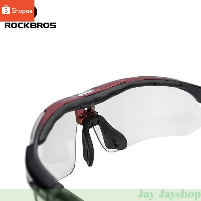 Kacamata Sepeda Rockbros Polarized Dengan 5 Lensa Myopia Adjustable