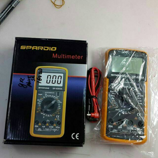 Multitester digital spardio