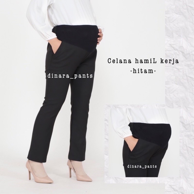 Celana Hamil Kantor Wanita bahan Gracella Import Cewek