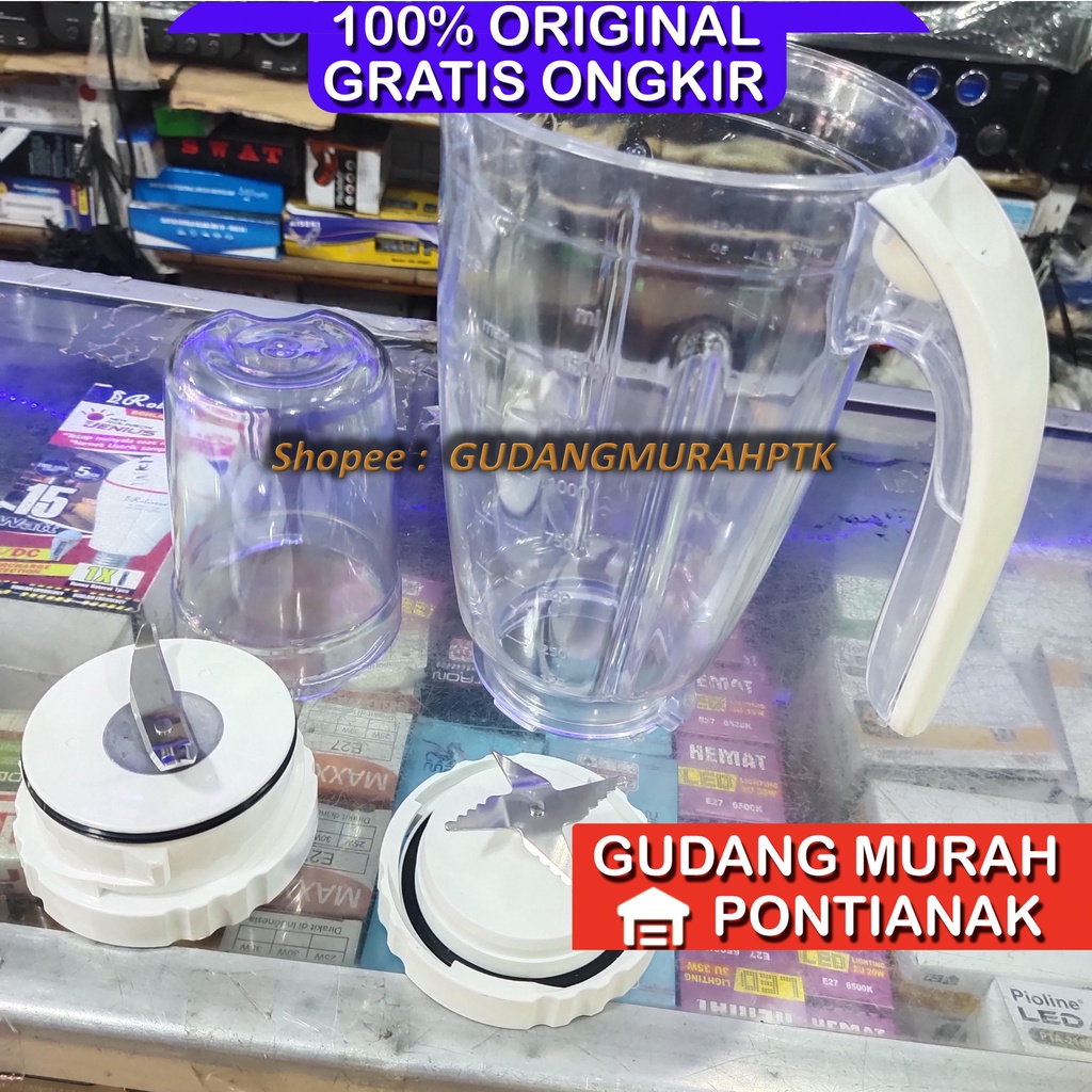 Blender Philips SparePart-Nya Tabung dan Mangkok pisau kering dan basah cocok untuk tipe 2115 2116