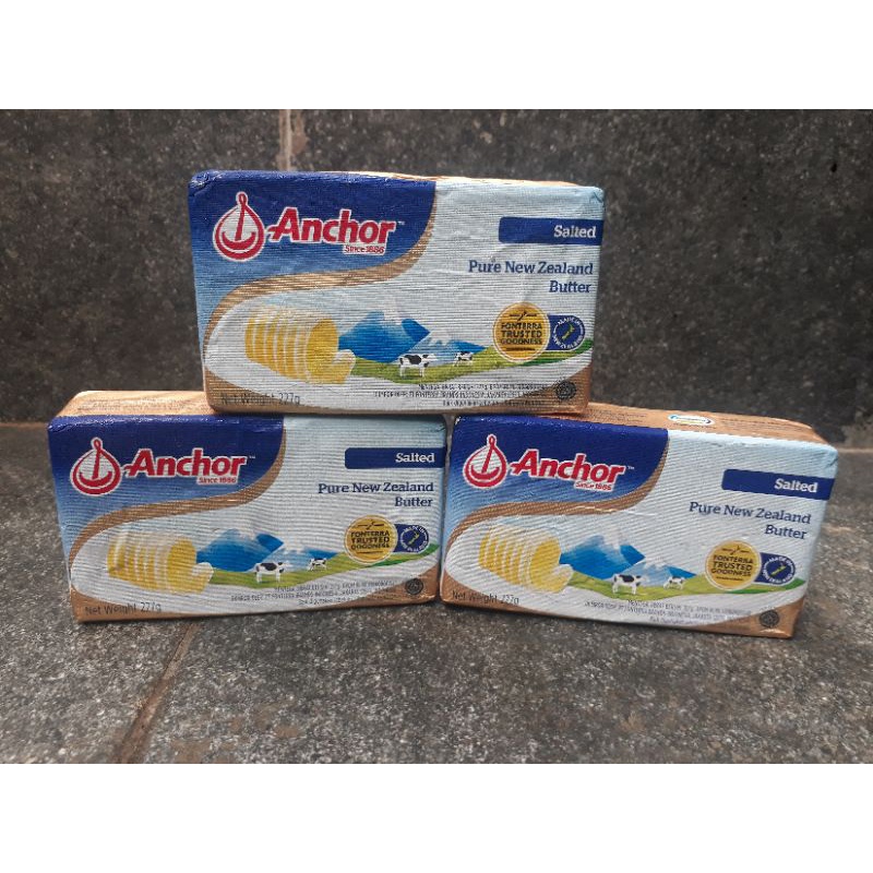 

Anchor Salted Butter 227gr/200gr ORIGINAL