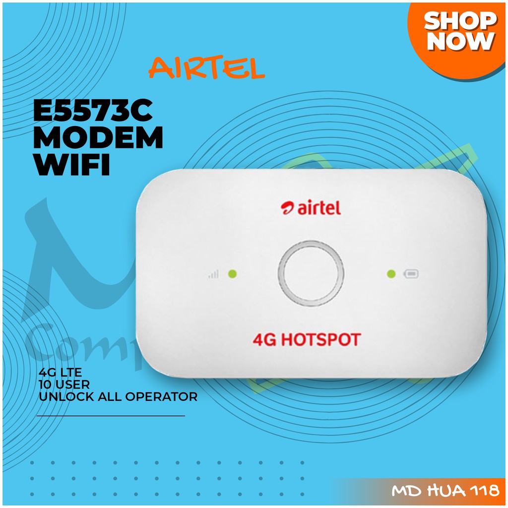 Airtel E5573 4G Hotspot Unlock All Operator Version Modem Mobile WiFi MiFi