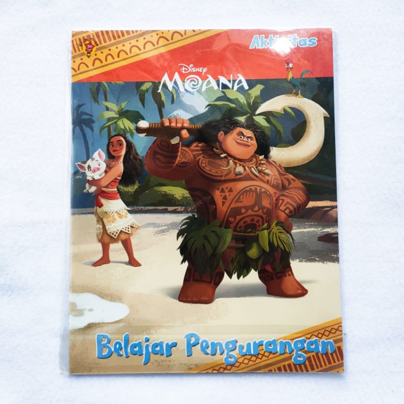 Jual Belajar Pengurangan - Aktivitas Disney Moana | Shopee Indonesia