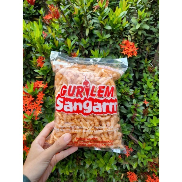 

Kerupuk Gurilem Pedas