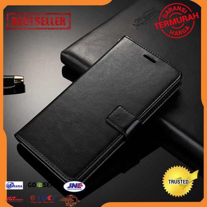 CASING HP XIAOMI REDMI NOTE 9 PRO LEATHER FLIP WALLET DOMPET COVER