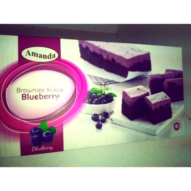 

Brownies Amanda Kukus - Rasa Bluberry