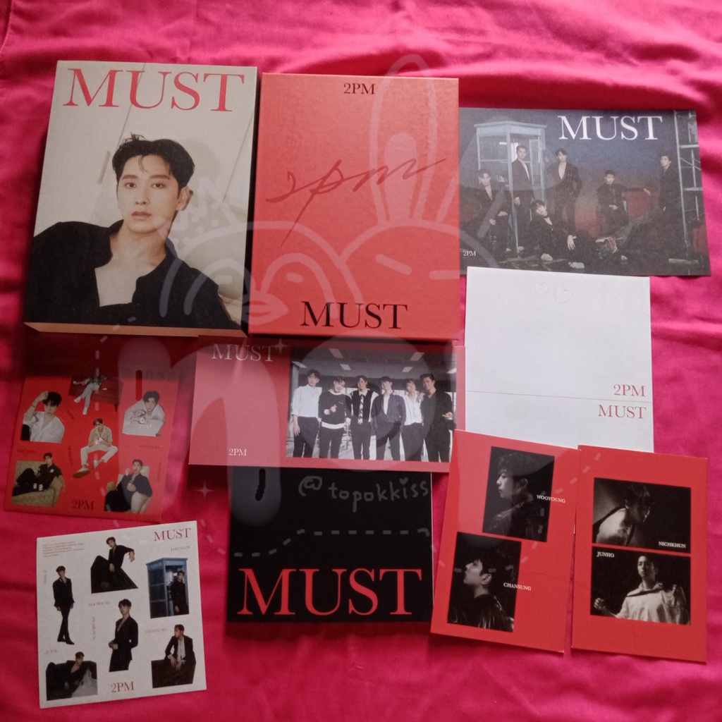 ALBUM MUST 2PM CHANSUNG COVER LIMITED VERSION