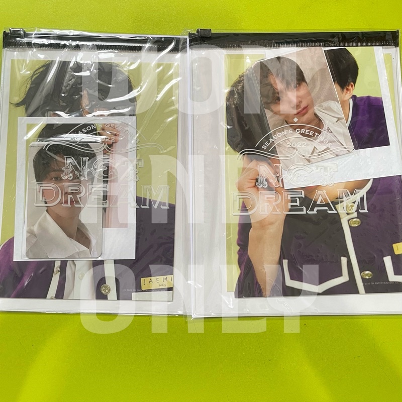 Sealed Ready Stock season's greetings 2022 SG22 photopack nct dream jeno jaemin season greeting 22 s