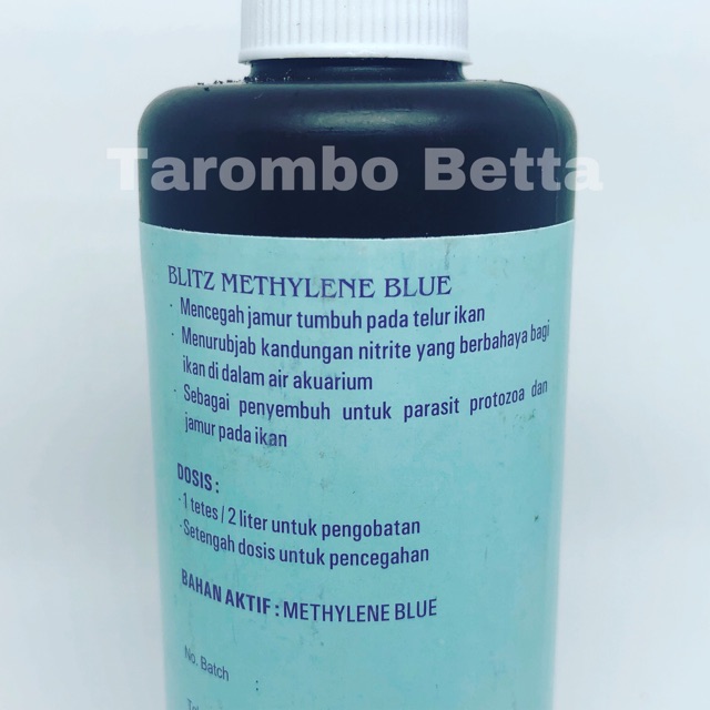 Methylene Blue - Blitz Icht Ich Obat Biru Ikan 100 cc ml 100cc 100ml