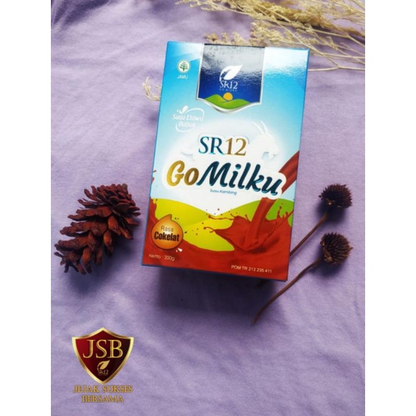 

GOMILKU SUSU KAMBING ETAWA RASA COKLAT SR12. 200gr