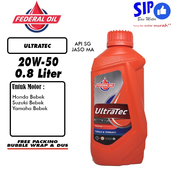 Oli Federal Supreme Ultratec 20W50 0.8L (800 ml)