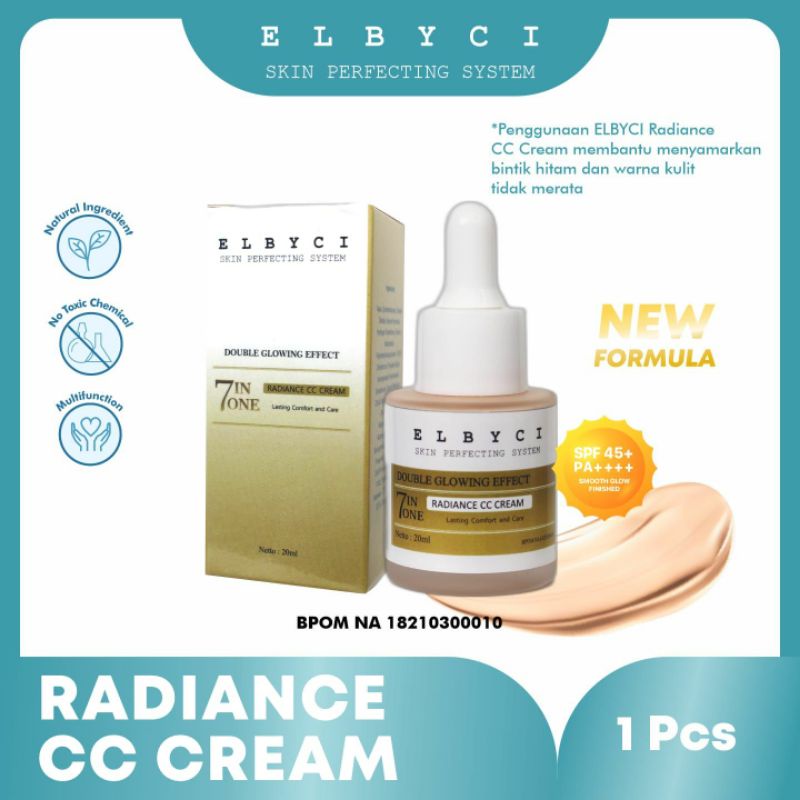 radiance CC cream, pengganti vondation