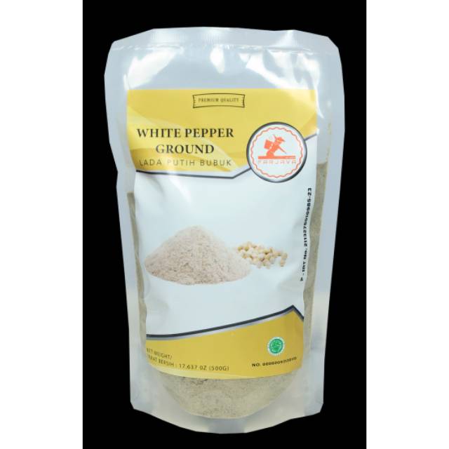 

WHITE PEPPER GROUND / LADA PUTIH BUBUK 500 gr