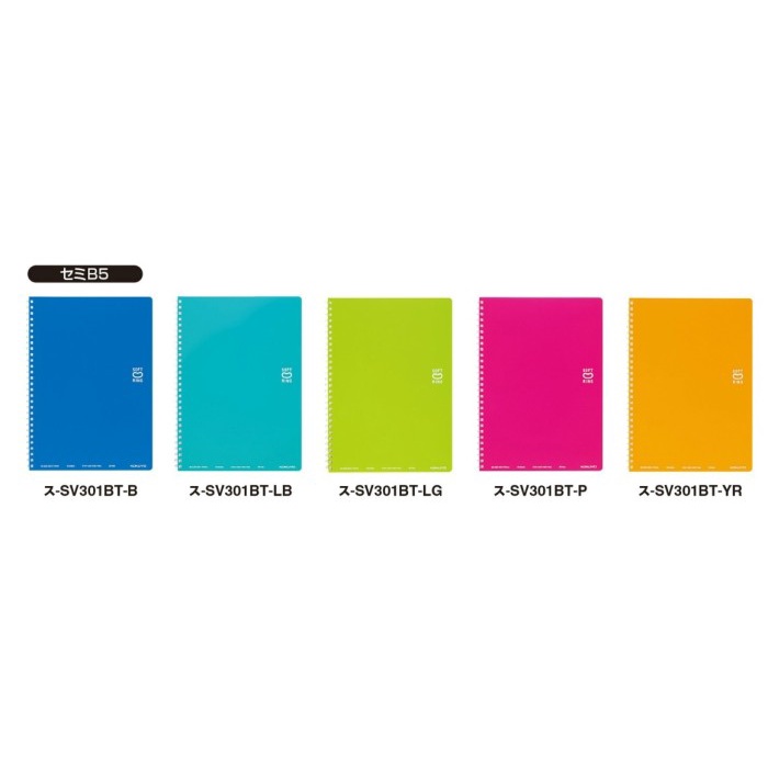 

Kokuyo Soft Ring Notebook B5 6Mm Ruled W/Dot-Lines 36Lines -40Sheets 009
