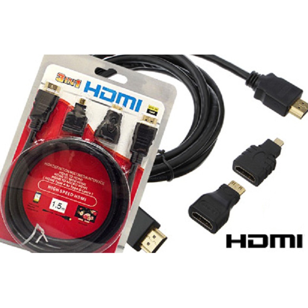 Trend-HDMI 3 IN 1 / HDMI+MINI HDMI+MICRO HDMI