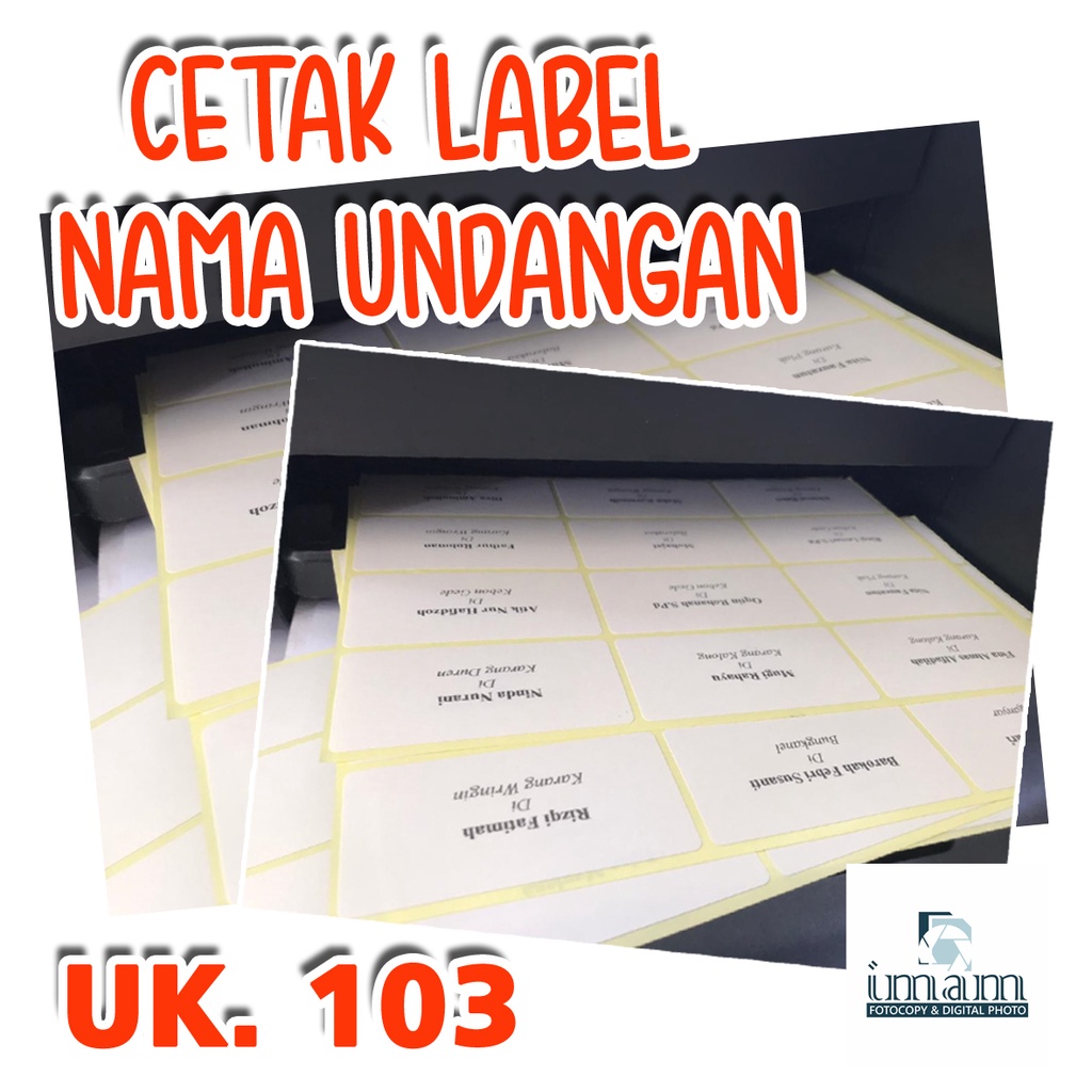 

CETAK LABEL NAMA UNDANGAN 103