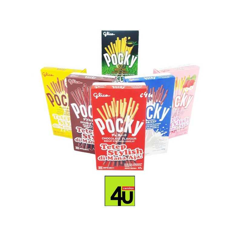 

Pocky - Biskuit Stik Salut Coklat
