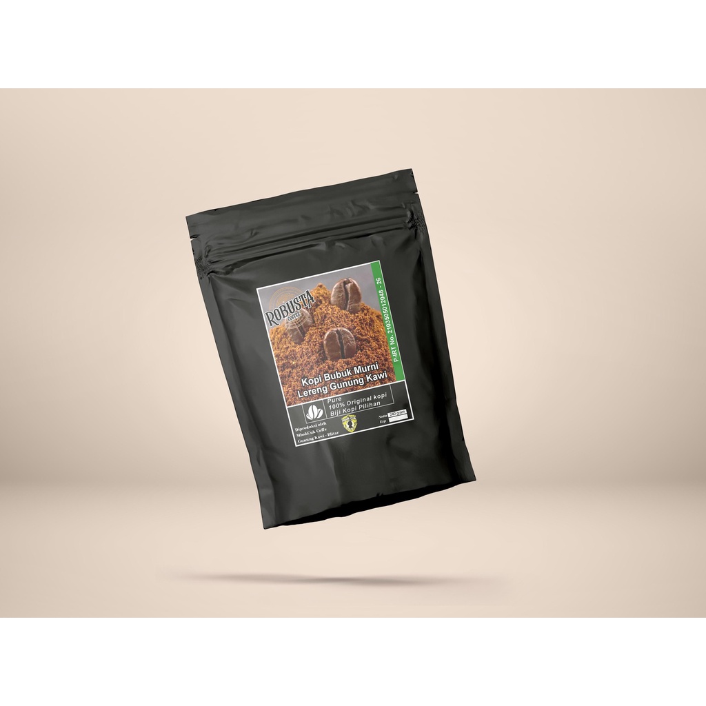 

Kopi Bubuk Java Robusta Premium 240 Gram Dijamin 100% Asli Kopi Dari lereng Gunung Kawi Blitar kopi bubuk Khas blitar