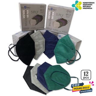 Masker KN95 Mouson Face Mask Isi 10/12 pcs Masker KN 95 Mouson Disposable Face Mask isi 10pcs