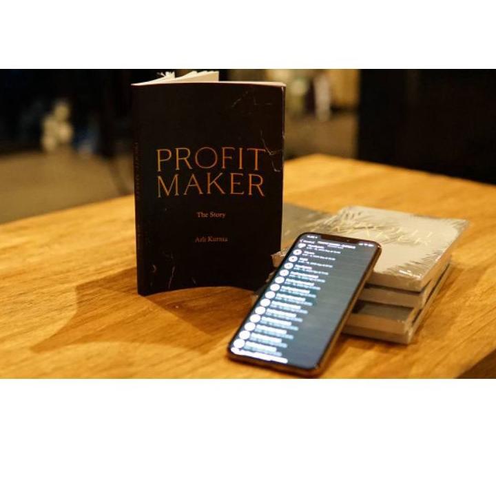 Terbaru.. Buku Sukses Trik Bisnis Online dan Offline Provit Maker By Arli Kurnia Original