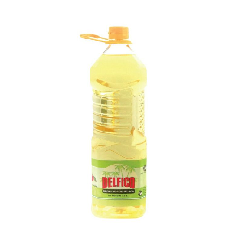 KARA DELFICO Coconut Fry Oil Minyak goreng Kelapa Sehat 2 L Halal