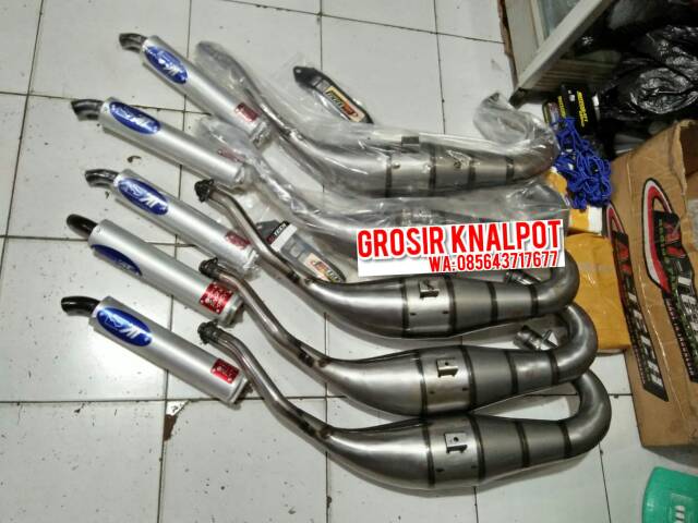 Knalpot Aitech Galvanis Original Cobra Big volume new Ninja R RR SS model CMS Big Volum Rol Pres-5