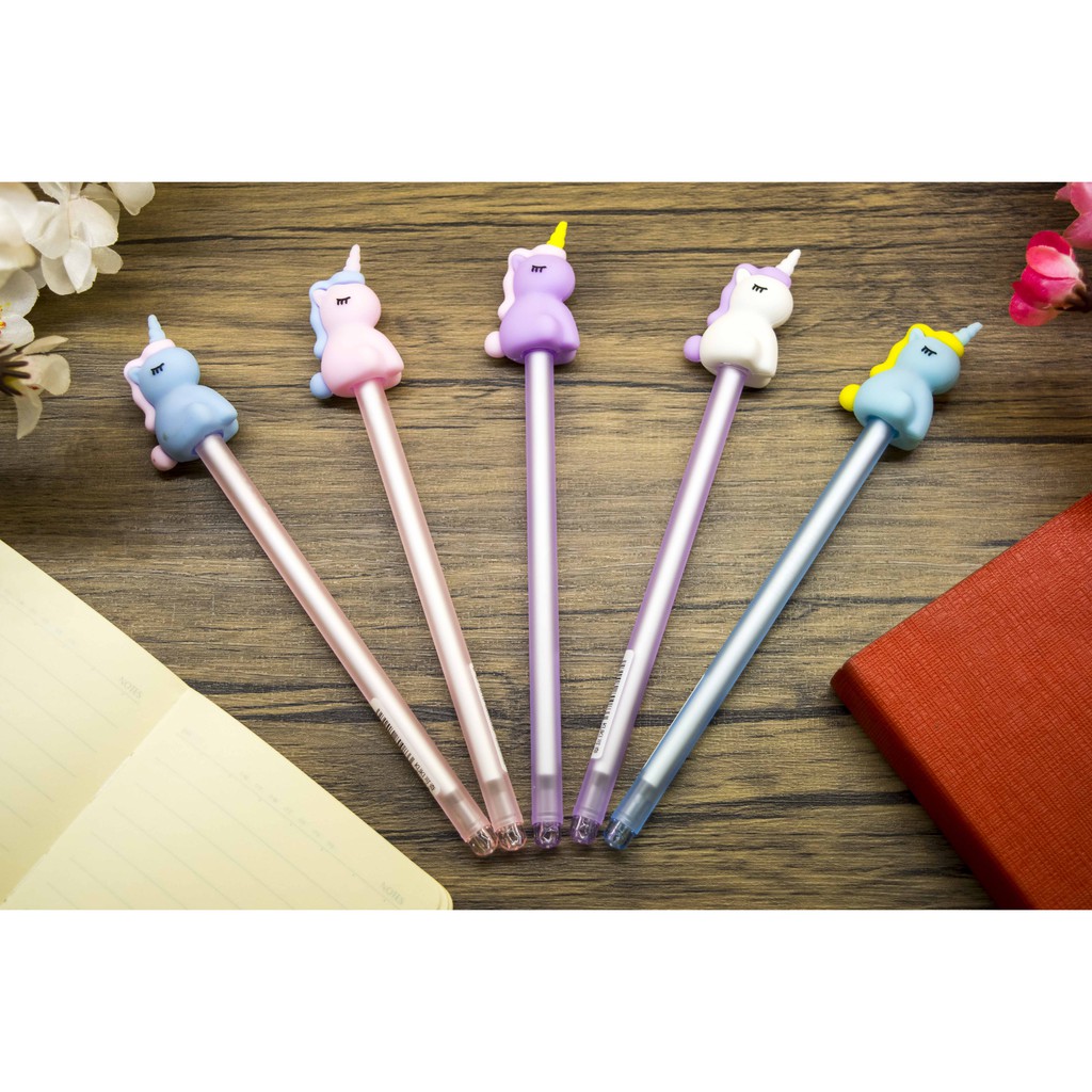 

Pen, Pulpen,Bolpen Unicorn 6 Color, Lucu, Cute Import Kualitas Premium