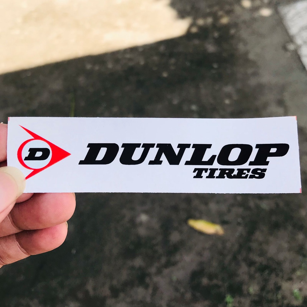 Stiker Dunlop Stiker Motor Racing Bijian Anti Air