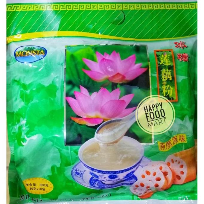 

[100% Original] Monsta Bubuk Akar Teratai Instan 300G/Bubur