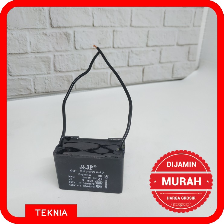 Capasitor Kotak JP 5 UF – 450 V - Kapasitor Kotak