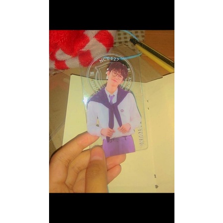 WTS CLEAR BOOKMARK NCT 127 DOYOUNG