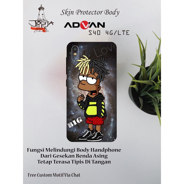 ✴ Buy1Get1 Dapat 2pcs Garskin HP Advan S40 4G Motif Sim Free Custom Motif CUSTOM ☪