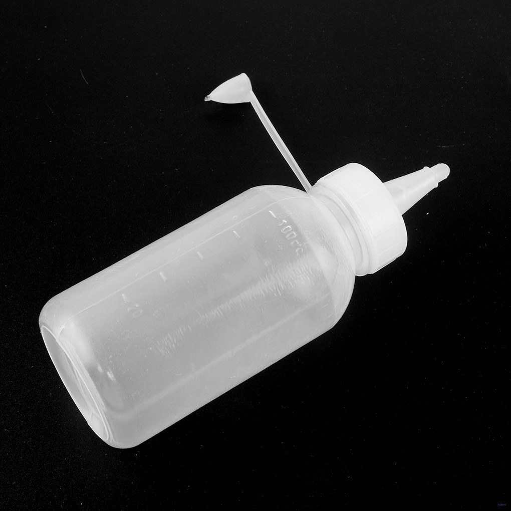 [READY STOCK] 2pcs 100ML Plastic Sauce Squeezer Bottle Dispensing Bouteille