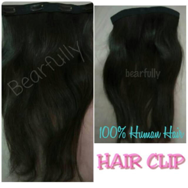 Hair Clip 100% human hair