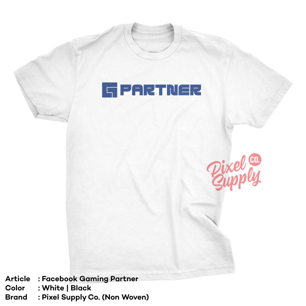 Kaos Facebook Gaming Partner Kaos Distro Original Premium