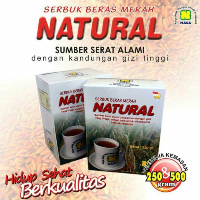 

Serbuk Beras Merah Natural 250gr Nasa-SBMN (DIET&PENGGEMUK)