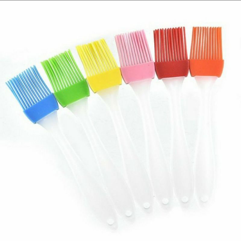 KUAS MENTEGA - FOOD BRUSH SILICONE CAKE MENTEGA - KUAS BBQ - KUAS SERBA GUNA