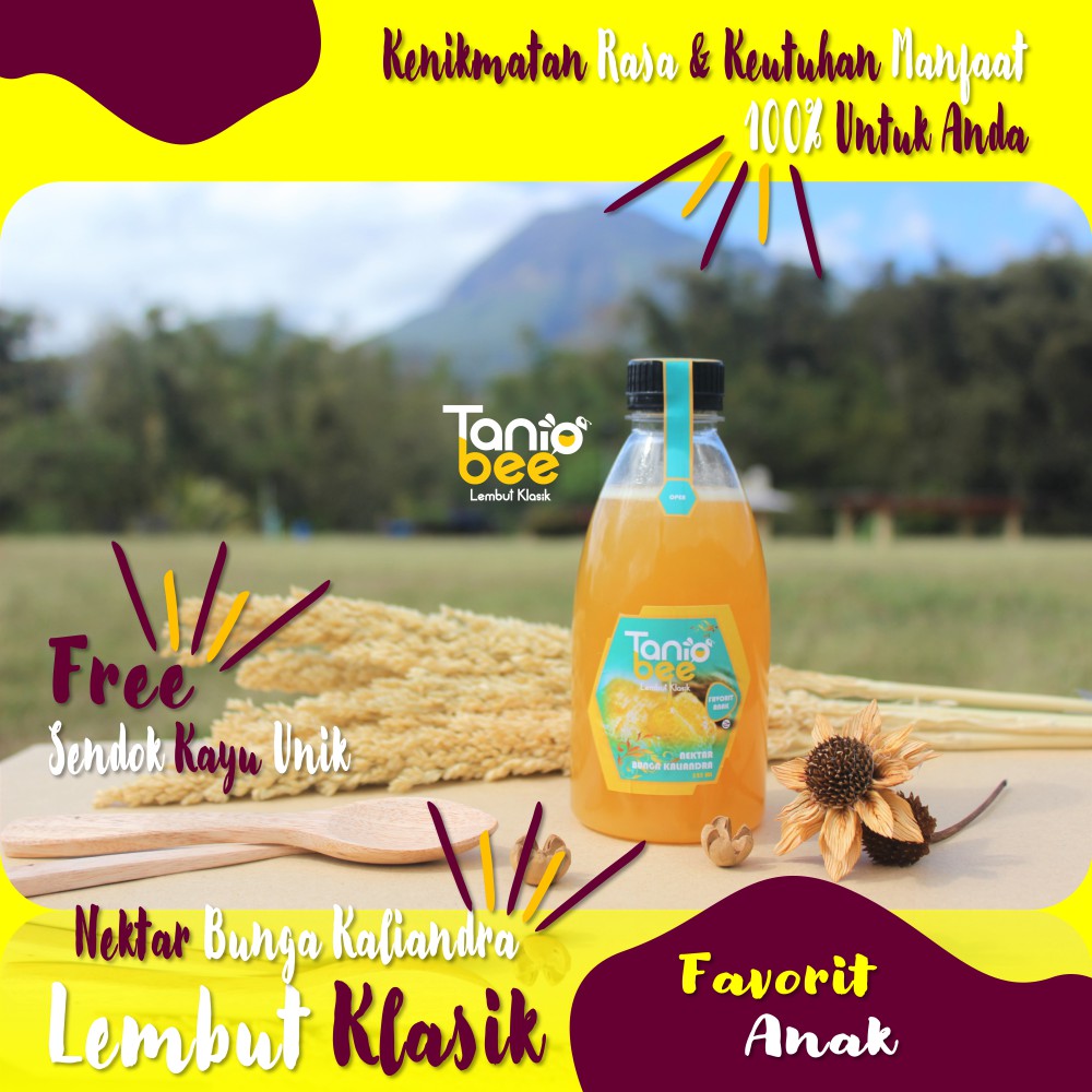 

MADU MURNI ASLI PURE HONEY 100% TANIO BEE 150 gr