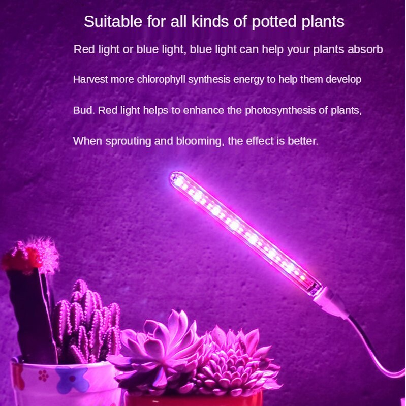 [ led plant light grow light indoor fill light For Home Living Rooms Indoor Desktop Plant ]