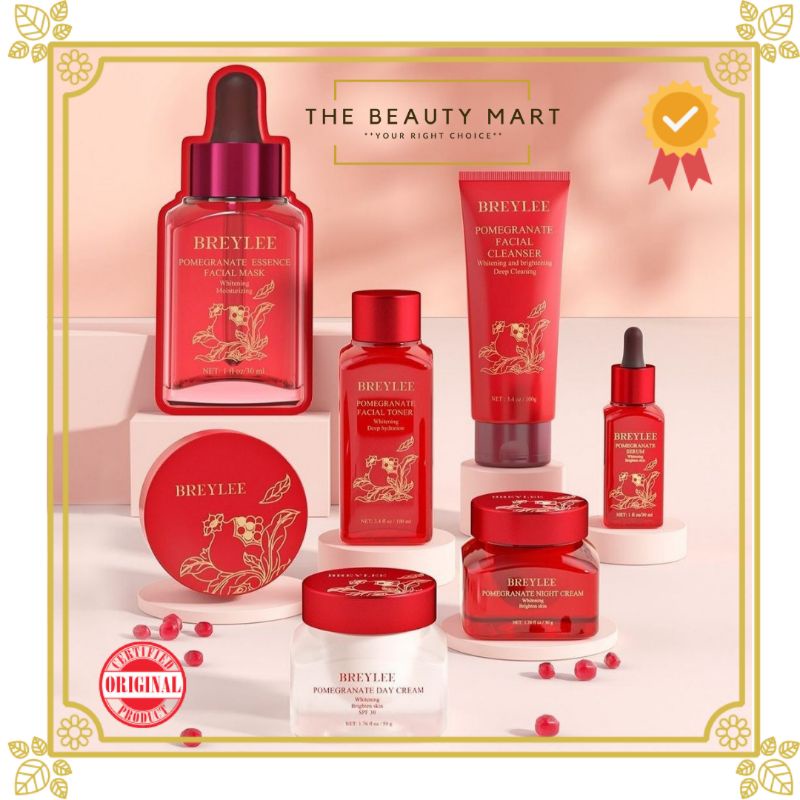 [BPOM] BREYLEE Pomegranate Series | Serum | Night Cream | Day Cream