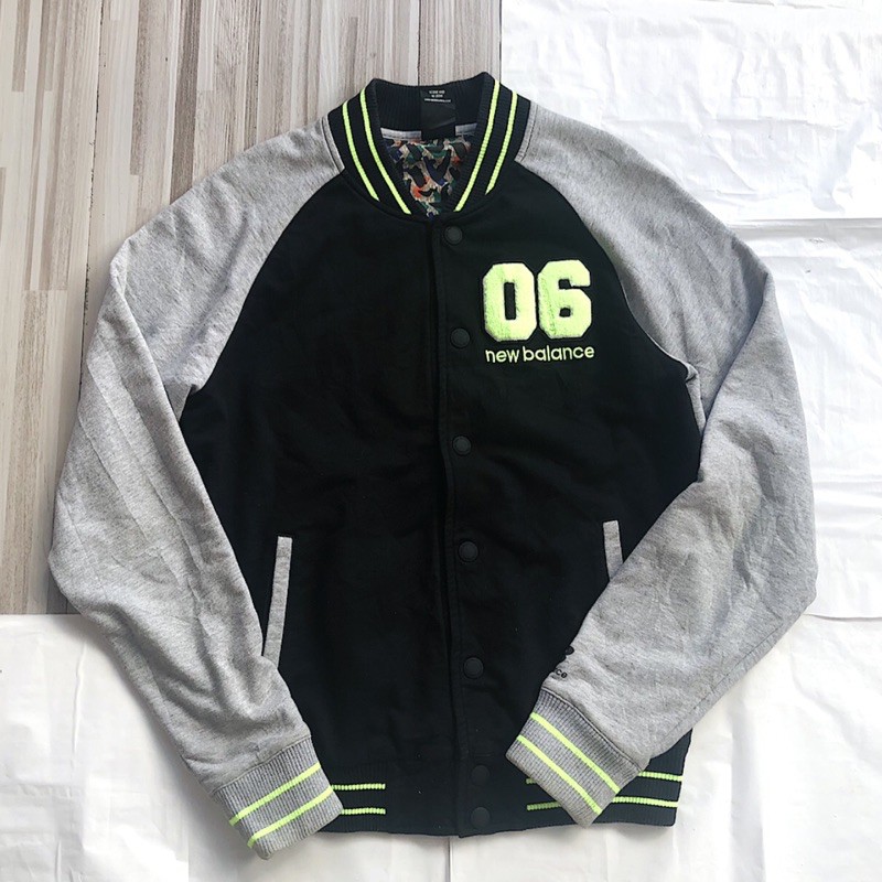 NEW BALANCE PATTERN Varsity Jacket Second Thrift