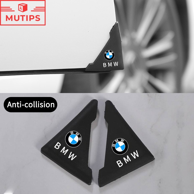 2pcs Stiker PVC Anti Gores Untuk Sudut Pintu Mobil BMW E36 E46 E30 E90 F10 F30 E39 E60 X1 E84 F48 F25 X3 E83 X5 F15