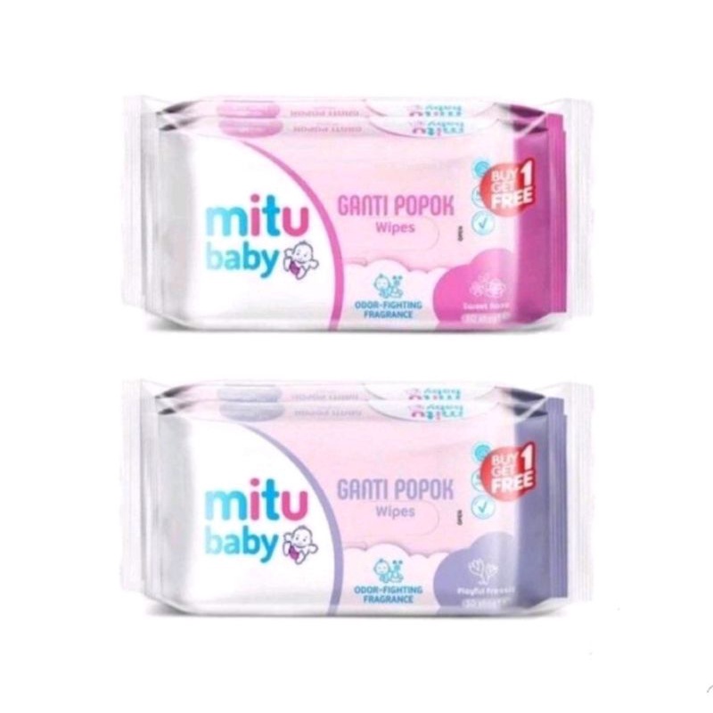 Mitu baby wipes 50+50