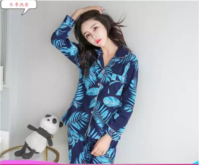 baju tidur wanita model banyak motif  motif pajamas line pp piyama murah / pajamas pp import premium