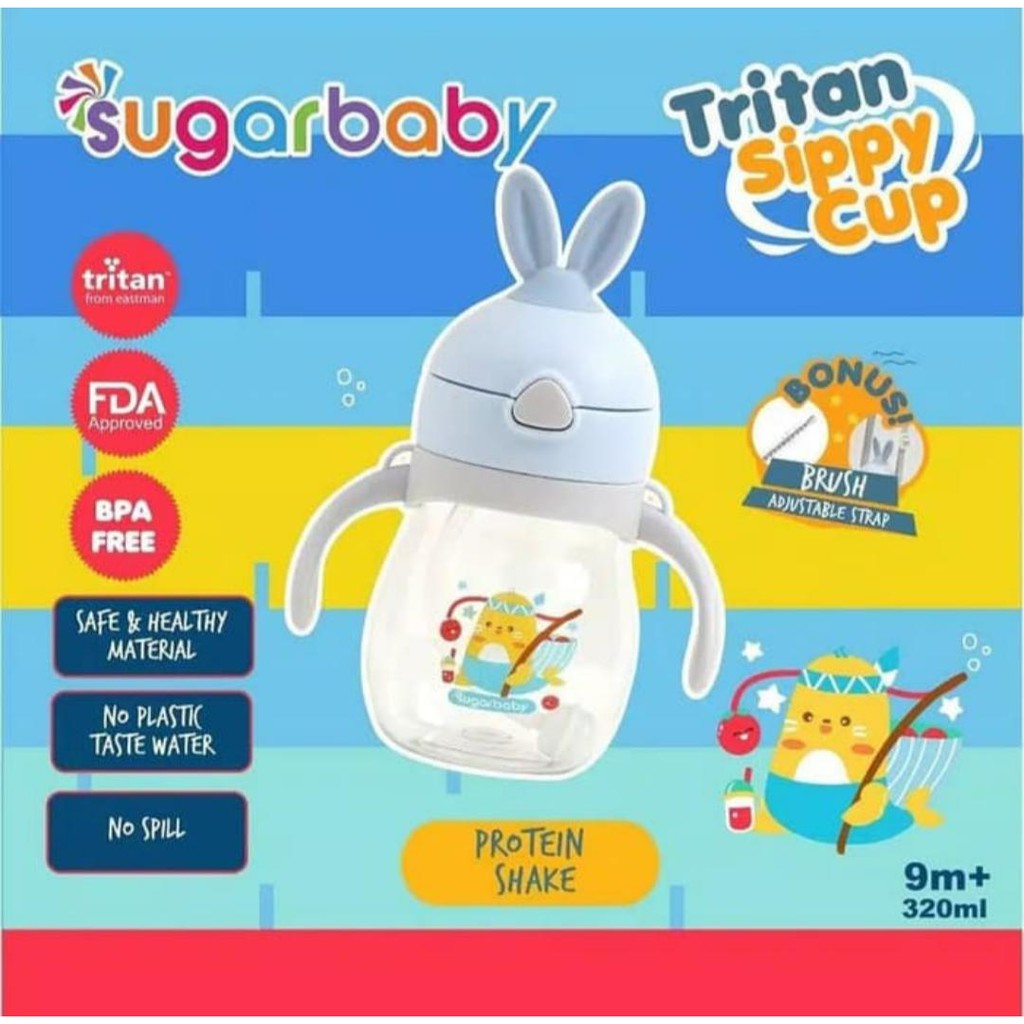 Sugarbaby Tritan Sippy Cup 9m+ 270 ml - (TSCR270)