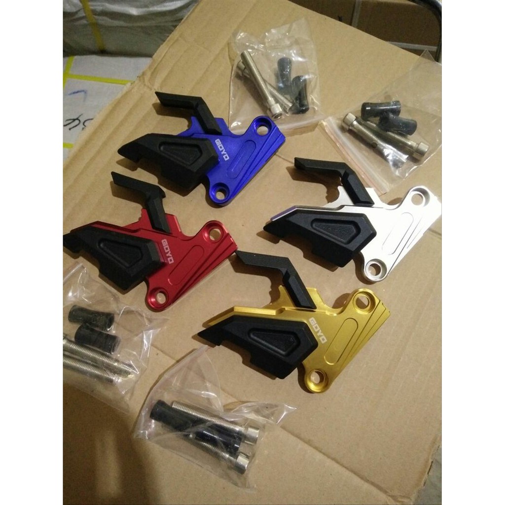 PELINDUNG KALIPER/TUTUP/COVER KALIPER CNC NMAX/AEROX/LEXI/VIXION/R15 OLD/NEW/MX KING&amp;MOTOR LAIN NYA